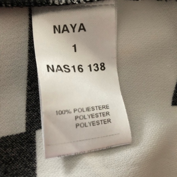 Black and White Blouse, NAYA - Picture 6 of 7